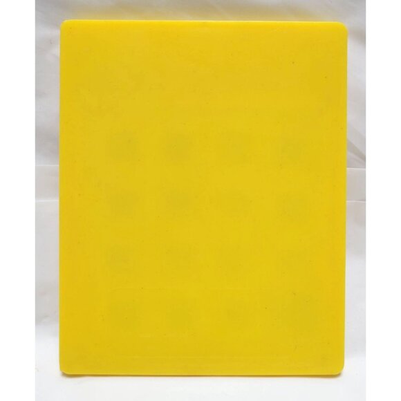 Vintage Cathay Pacific Yellow Sliding Puzzle Cartoon Graphic Collectible Toy - Picture 2 of 2